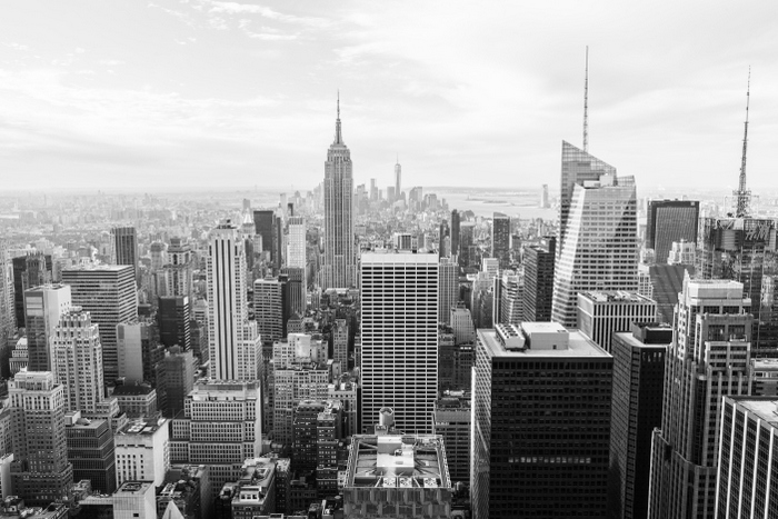 Top of the Rock en Noir & Blanc Ekla